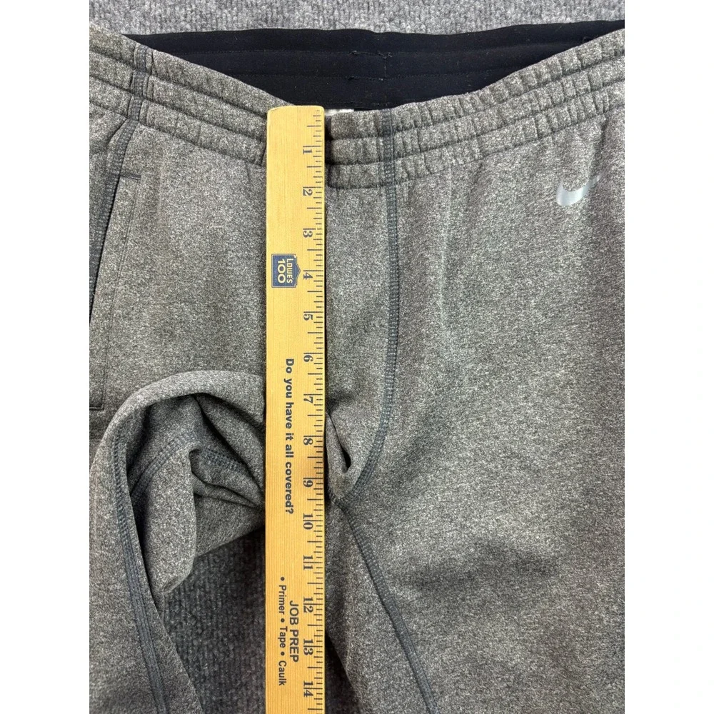 Nike Dri-FIT Training Pants Mens Medium Grey Heather Straight Leg Athleisure